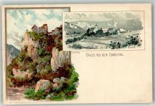 88631 W7792 Beuron Lithographie sign. Mutter K. Wildenstein