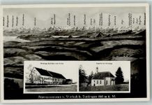 Witthoh Fotomontage AK Gasthaus zum Kranz Kirche