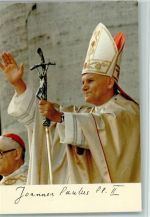 Johannes Paulus PP II beim Segnen Papst