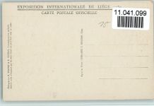 Deuxieme Entree du Secteur Sud 1930 offiz. AK Ausstellung
