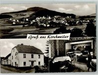 54570 W5531 Kirchweiler Foto AK Gasthaus Pension Kölsch