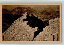W8240 Berchtesgaden Watzmann-Hocheck von der Mittelspitze Berg