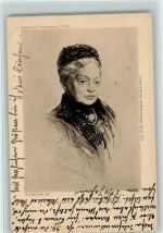 Sophie von Ebner-Eschenbach - Kupferdruck Künstlerkarte Nr. 120 AK Schriftsteller