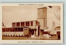 Palais de la Pologne 1930 offiz. AK Ausstellung