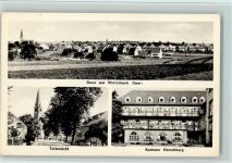 66606 W6690 Winterbach , Saar - Ortsansicht Teilansicht Kurhaus Harschberg 3-Bildaufnahme