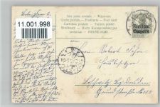 Tintenfeder - Vergissmeinnicht - Schwalbe mit Brief - 1905 AK Schreiben Prägedruck