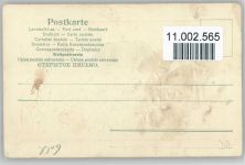 Geldmünzen hängen am Kleeblatt Kranz Namenstag Prägedruck