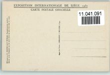 Palais des Beaux-Arts 1930 offiz. AK Ausstellung
