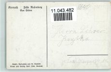 96317 W8640 Kronach , Oberfr - Feste Rosenberg von Süden AK Eckknick