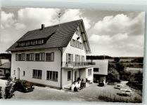 72250 W7290 Obermusbach Foto AK VW Käfer Pension Sonnenblick