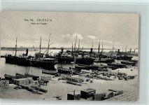 Valencia - Hafenansicht