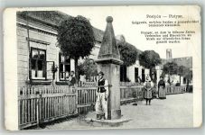 Pistyan Piestany 1916 Gebrauchsspuren Pranger Denkmal Tracht