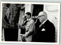 Eupen Foto AK Uniform Offizier Ort handschriftlich