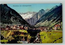 Göschenen mit Dammagletscher Gletscher