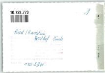 93444 W8493 Bad Kötzting FOTO KEINE AK Gasthaus Linde Ried am Haidstein Ort handschriftlich