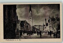 85276 W8068 Pfaffenhofen a d Ilm - Ortsansicht Kirche