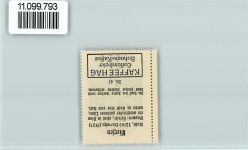 41747 W4060 Viersen - Vignette Wappen Kaffee Hag ca 1920-1940