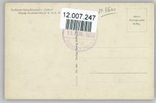 Hapag Schiff Cobra - 1929 Bordstempel Foto AK Seebäderschiff