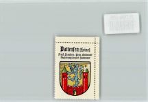 30982 W3017 Pattensen b Hannover - Vignette Wappen Kaffee Hag ca 1920-1940
