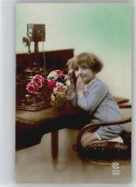 Verlag PC Paris Nr. 622 - 1923 Foto AK coloriert Telefon
