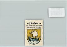 65439 W6093 Flörsheim am Main - Vignette Wappen Kaffee Hag ca 1920-1940