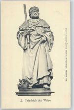 Nr. 2 Lutherdenkmal in Worms , Statue Friedrich der Weise Luther