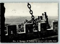 San Marino - Il Palazzo del Governa visto dalla Cesta