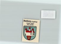 09366 O9150 Stollberg , Erzgeb - Vignette Wappen Kaffee Hag ca 1920-1940