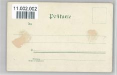 Jugendstil Art - Litho 1902 AK Poesie Prägedruck