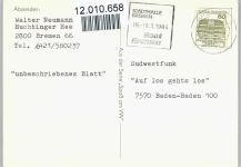 Aus der Serie "Spaß am VW" - Comic - Humor - Volkswagen ca 1984 AK VW