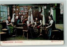 Schwarzwälder Spinnstube - Berufe Spinnerei