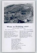 Franke Nr. 94 AK Wenn es Frühling wird Musik: Peter Kreuder Liederkarte