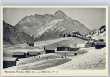 W7963 Hirschegg , Württ Waldemar-Petersen-Haus Darmstädter Haus Winter Berg