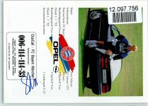 Opel Calibra Turbo - Fußball F.C. Bayern München Sven Scheuer Werbung Auto