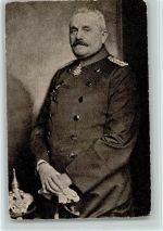 Portrait von Hindenburg Heerführer Hindenburg