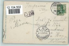 W7750 Konstanz Hafen mit Dampfern AK Hafen 1910