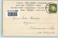 sign Wittmann - Zwei nackte Amor Engel im Schnee, verbrennen ein Herz, um sich daran zu erwärmen Amor 1902