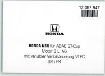Honda Armin Hahne Motorsport