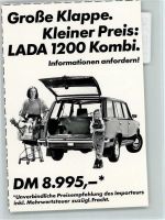 Lada 1200 Kombi Werbung Auto
