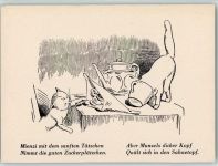 Kalender 1954 AK Fromme Helene Busch Wilhelm