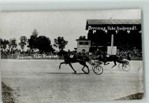 Brünn - Foto AK Rennen ca 1920 AK Trabrennen