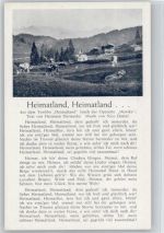 Heimatland, Heimatland - Robert Franke Nr. 17 AK Liederkarte