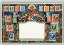 1911 AK - Verlag Ottmar Zieher Briefmarkenabbildung