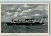 Schnelldampfer Columbus 1934 AK Norddeutscher Lloyd
