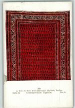 Serie II Nr. 6 - Meisterstücke orientalischer Knüpfkunst in Bildern AK Teppich