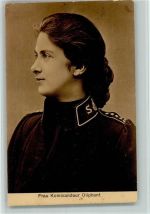 Frau Kommandeur Oliphant von der Heilsarmee AK Heilsarmee 1910