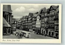 34346 W3510 Hann Münden - Lange Straße Fachwerkhäuser Bus
