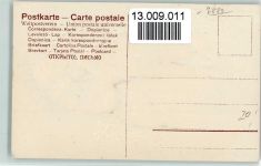 Serie 535 - Und sie flog in seine Arme - litho Trompeter v. Säckingen Prägedruck