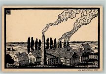 W4300 Essen , Ruhr Die Gußstahlfabrik 1835 Historisches aus den Krupp Betrieben 1812-1912 AK Krupp Künstlerkarte