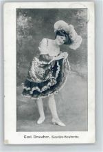 Leni Drascher - Kostüm Soubrette Zirkus 1906